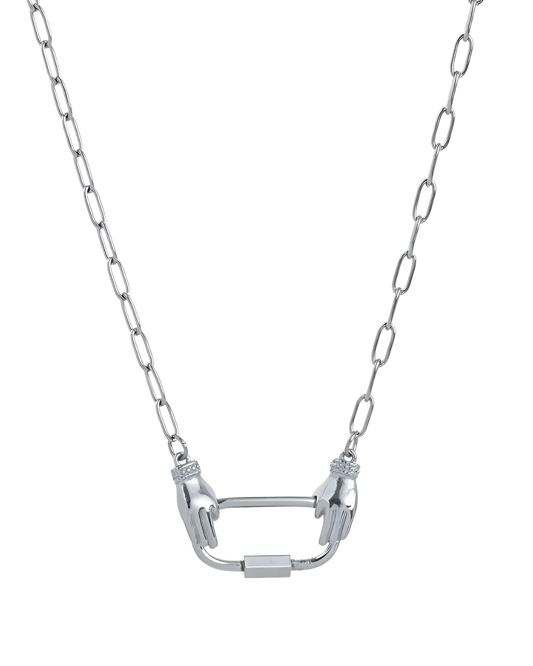 COLLAR HOLD ON SILVER