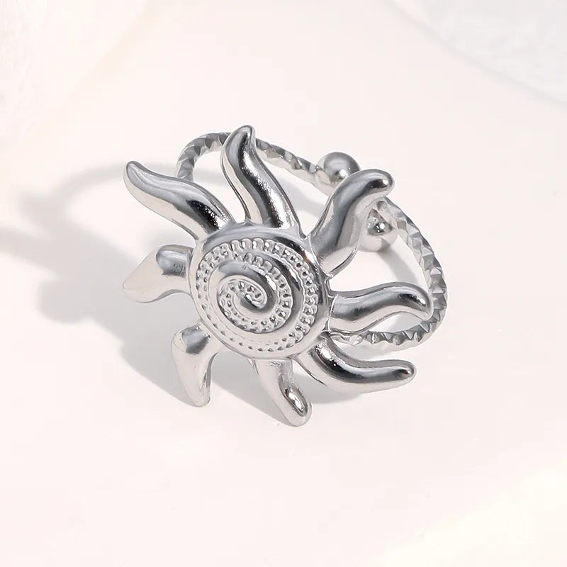 ANILLO SOL VINTAGE SILVER