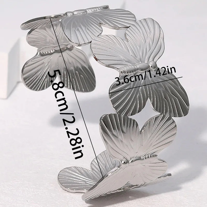 ESCLAVA BUTTERFLY PREMIUM SILVER
