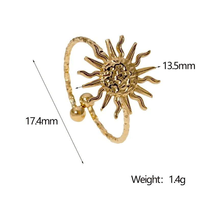 ANILLO SOL FINO GOLD