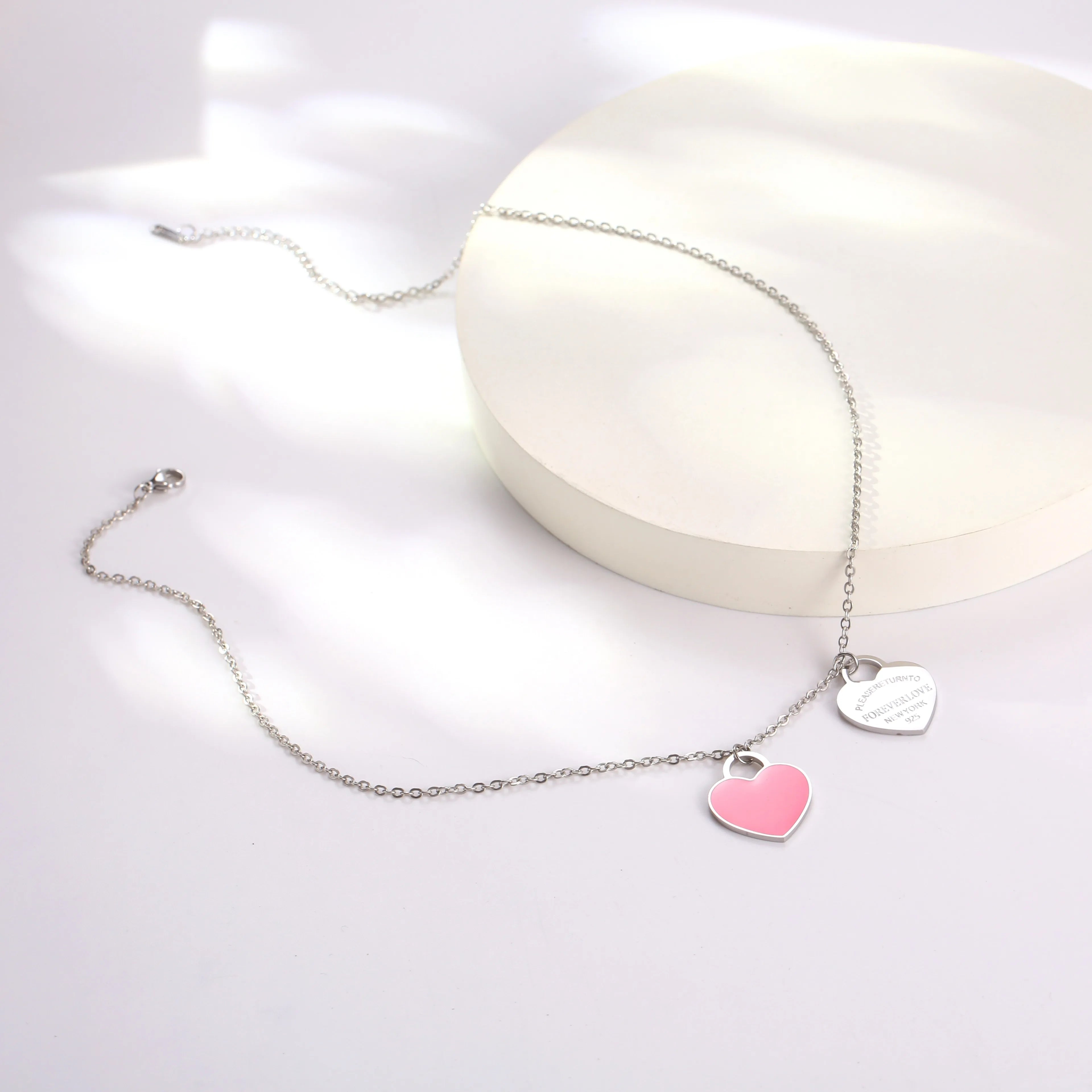 COLLAR LIKE TIFF PINK SILVER