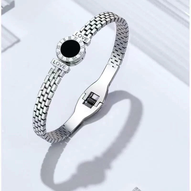 PULSERA BLACK VLGRY SILVER