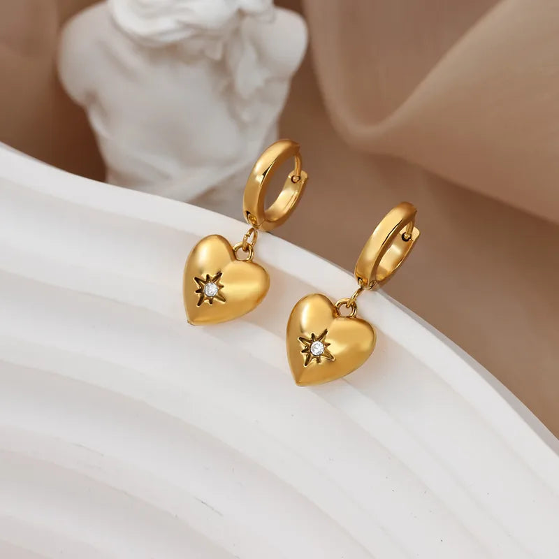 AROS HOOPS NORTE LOVE GOLD