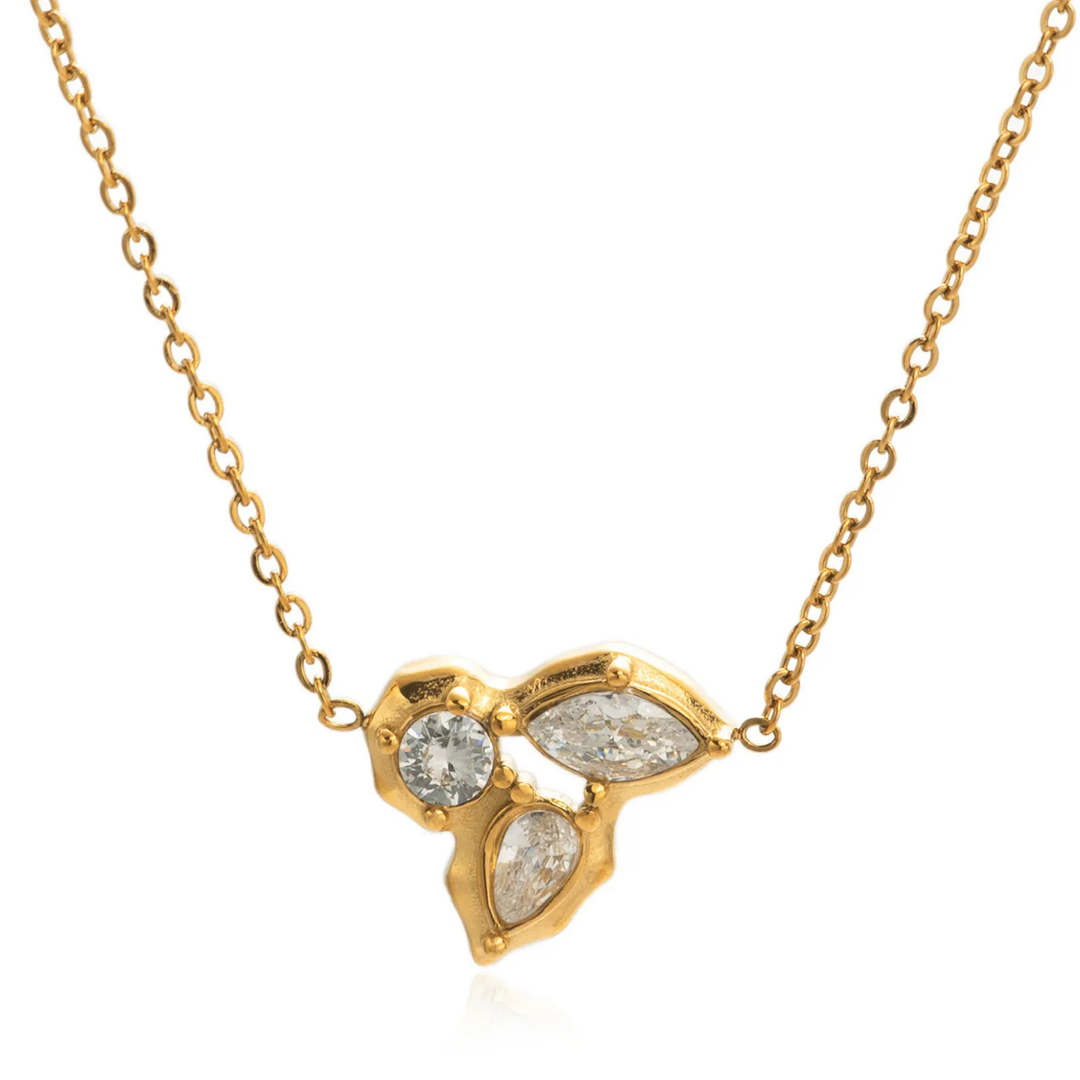 COLLAR CRUMBLE GOLD