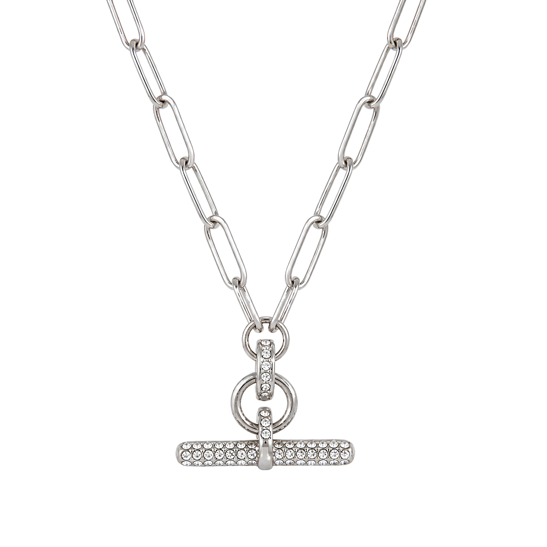COLLAR T -BAR SILVER