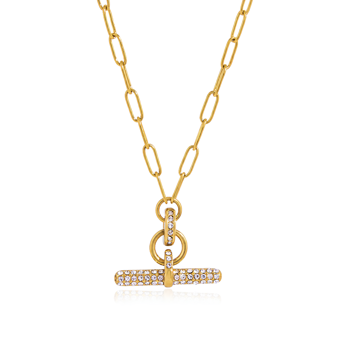 COLLAR T-BAR GOLD