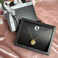 COLLARES THE MOON AND SUN GOLD