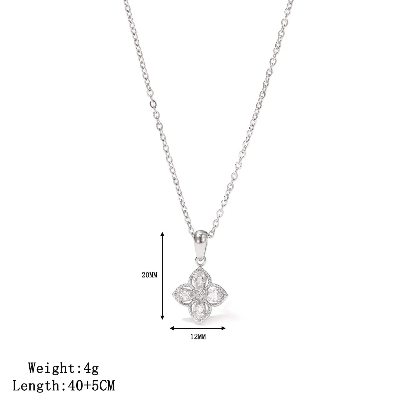 COLLAR ESTRELLA PREMIUM SILVER