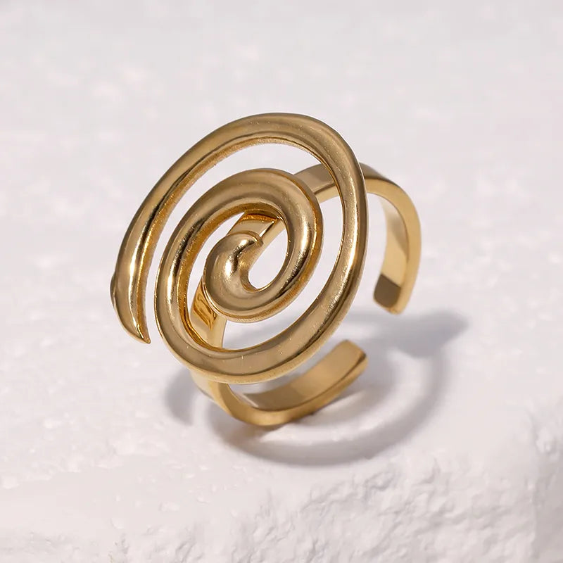 ANILLO ESPIRAL GOLD
