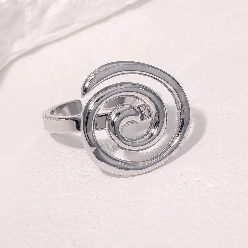 ANILLO ESPIRAL SILVER