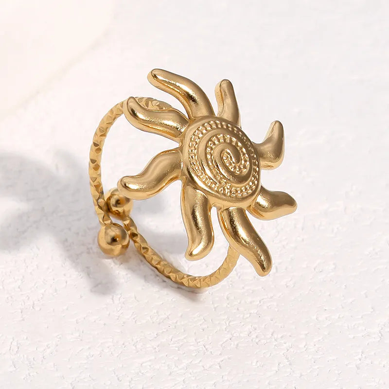 ANILLO SOL VINTAGE GOLD