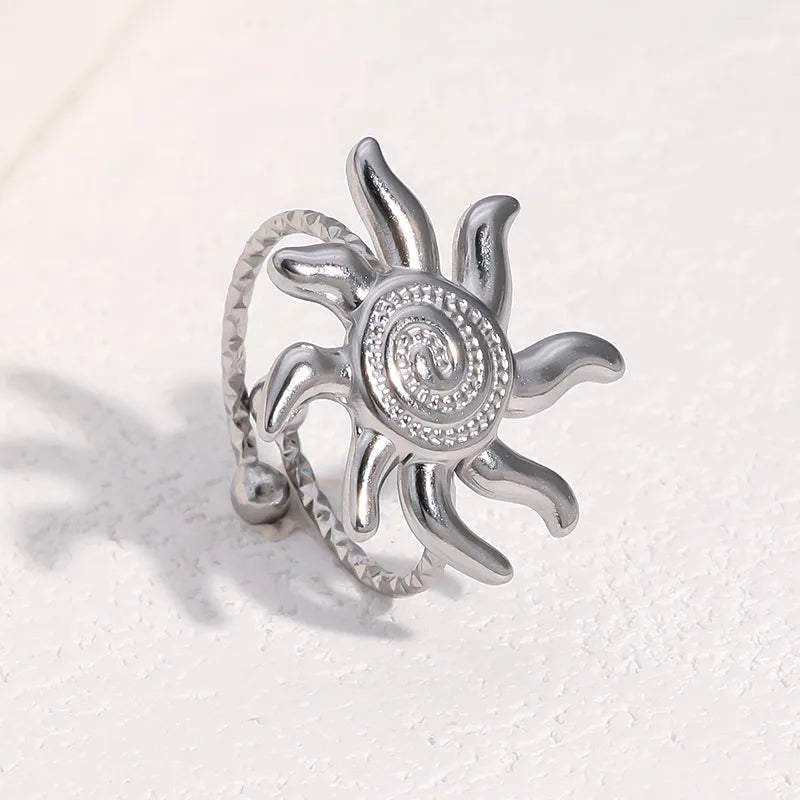 ANILLO SOL VINTAGE SILVER