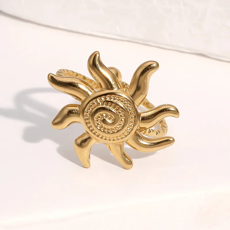 ANILLO SOL VINTAGE GOLD