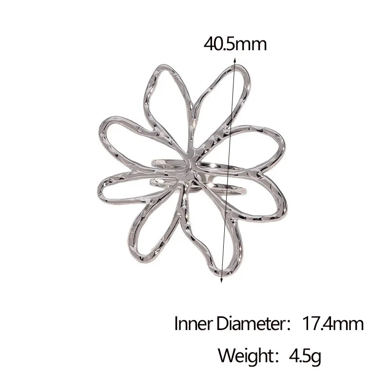 ANILLO MARGARITA ARTESANAL SILVER