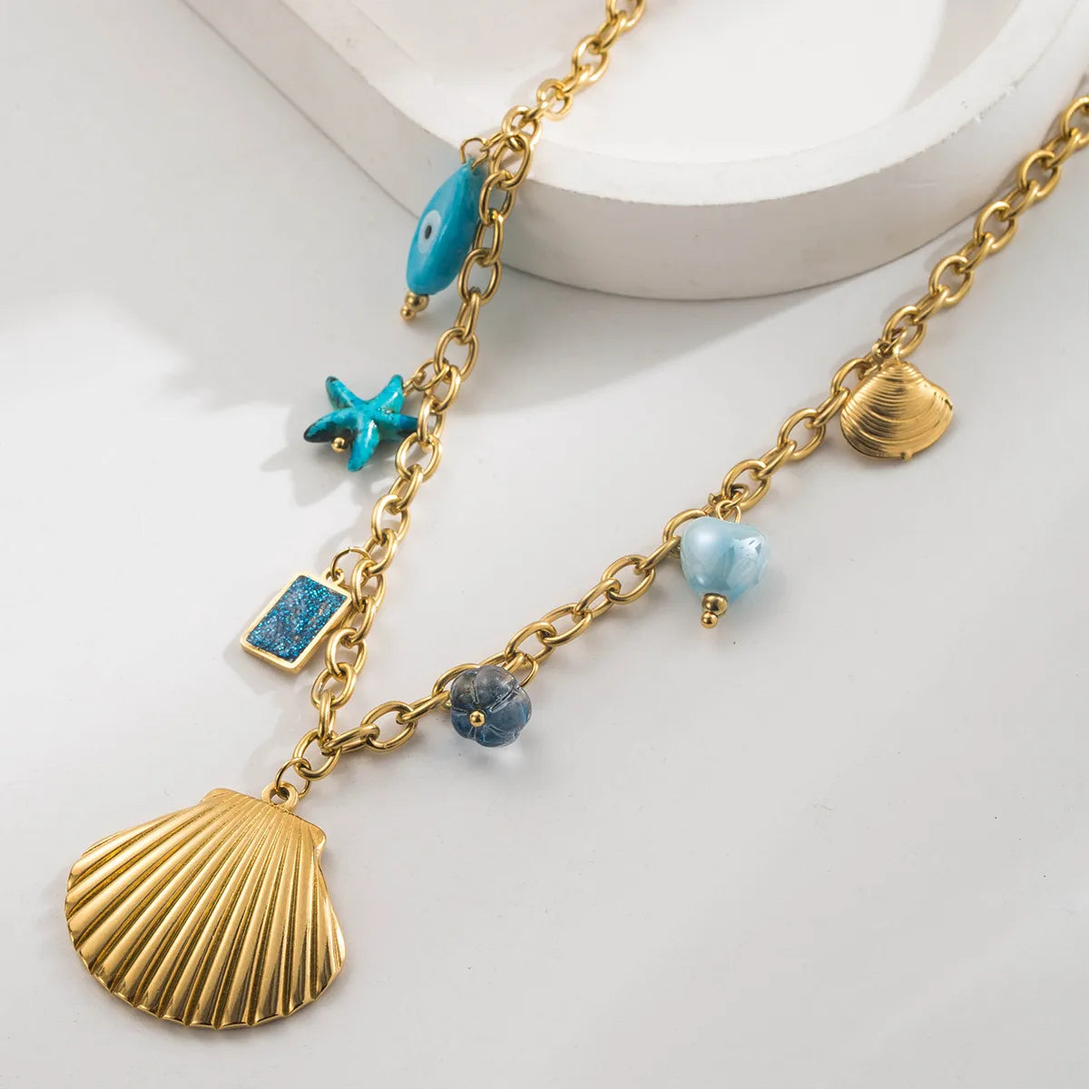 COLLAR BEACH VIBES SHELL