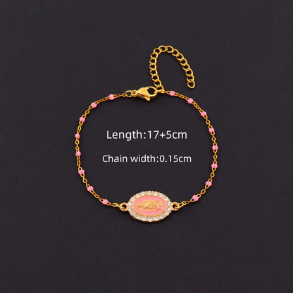 PULSERA VIRGENCITA PINK