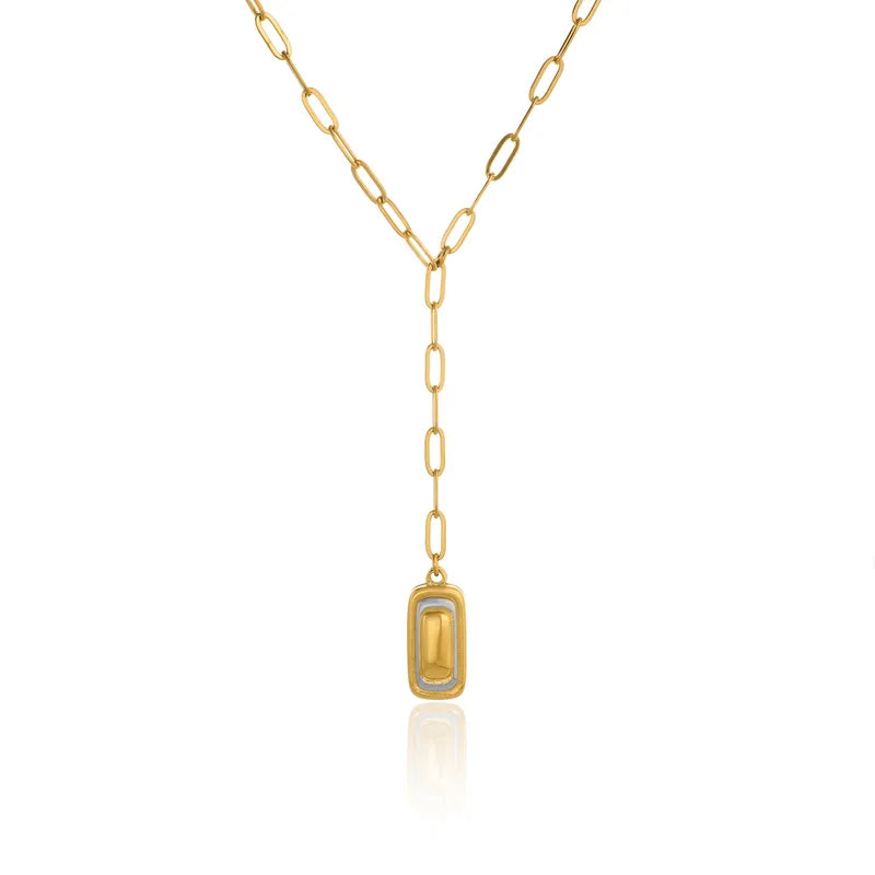 COLLAR CORBATERO LUXOR GOLD