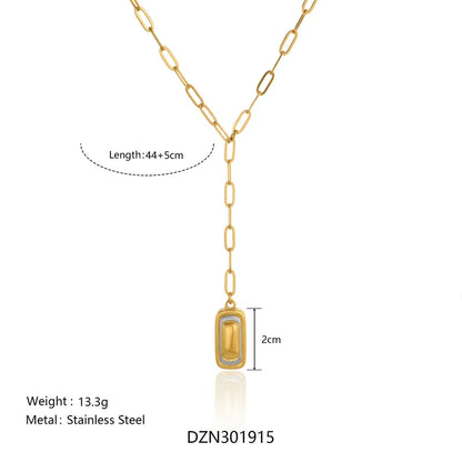 COLLAR CORBATERO LUXOR GOLD