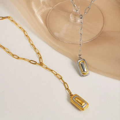 COLLAR CORBATERO LUXOR GOLD