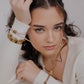 PULSERA TENNIS HERMES GOLD