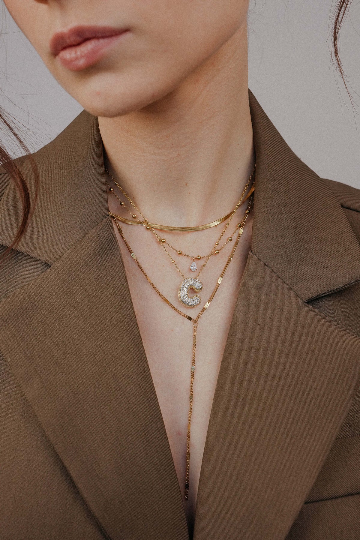 COLLAR CORBATERO DROP CHARM