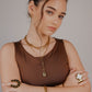COLLAR CORBATERO LUXOR GOLD