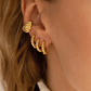 AROS HOOPS TORNEADOS GOLD