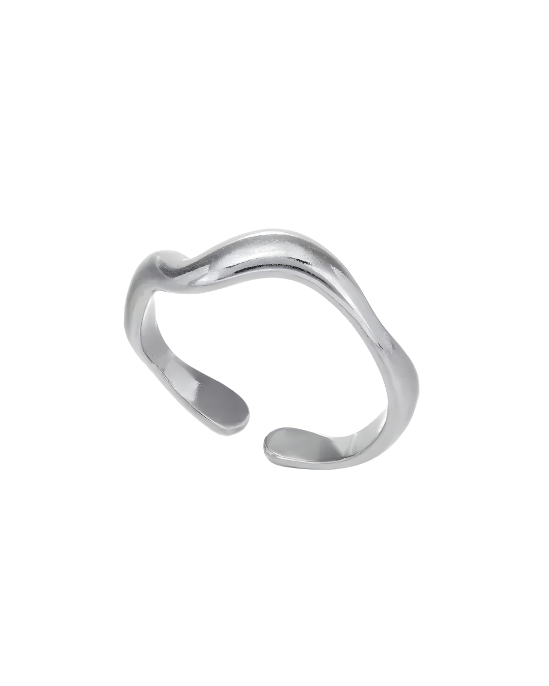ANILLO WAVY SILVER