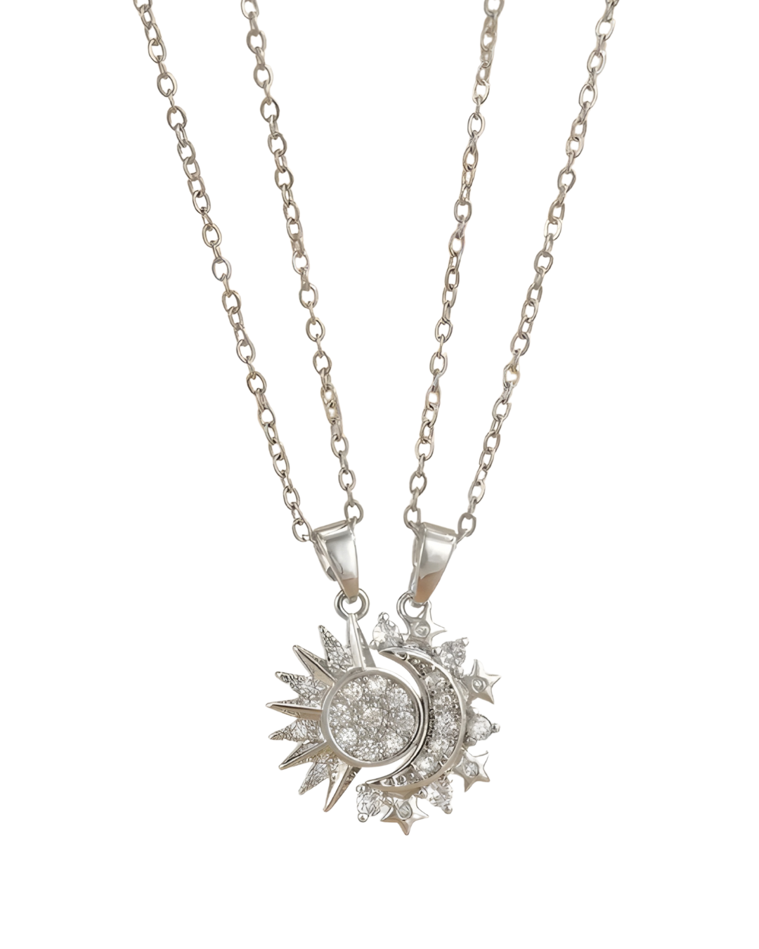 COLLARES THE MOON AND SUN SHINY
