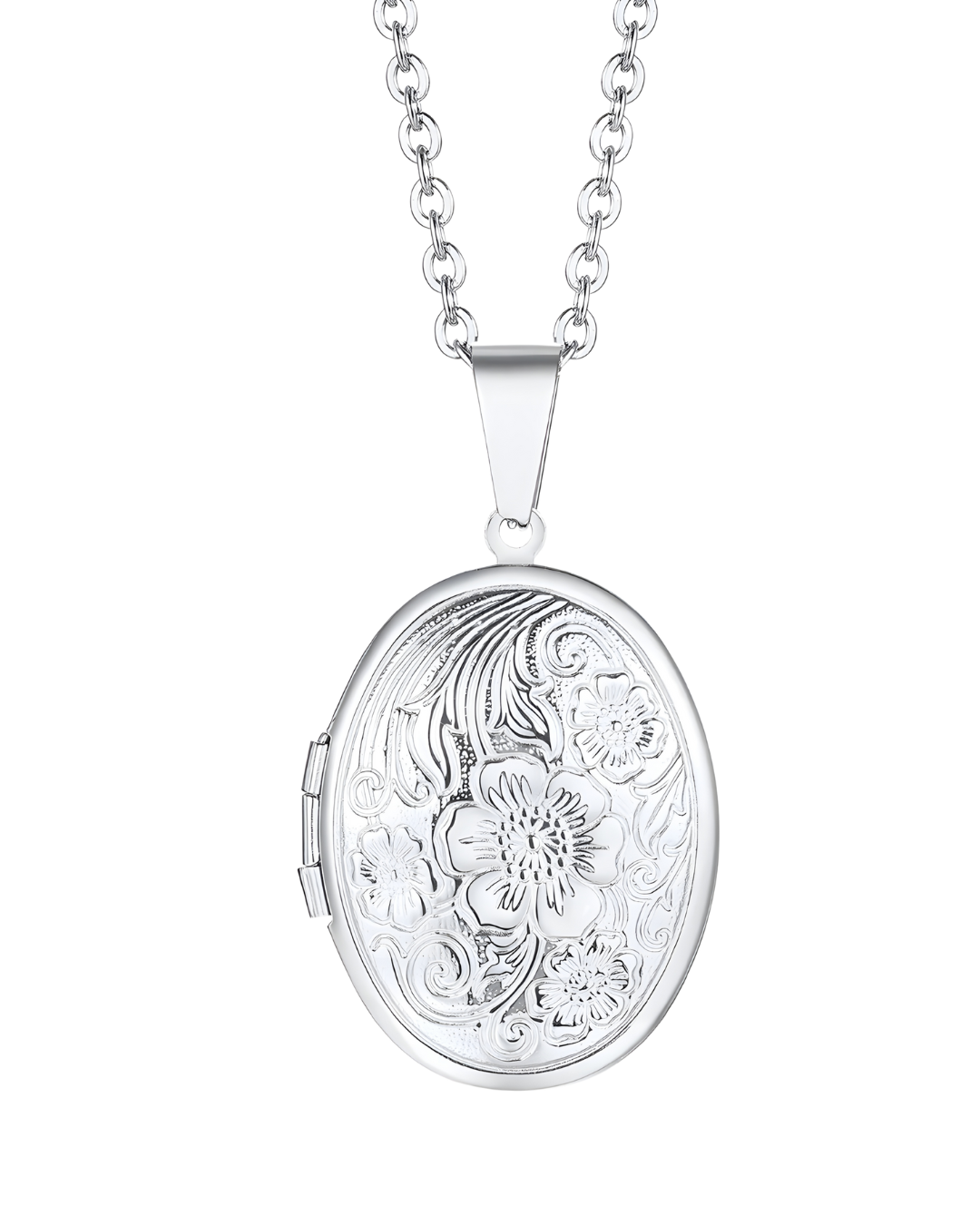 COLLAR RELICARIO MARBELLA SILVER