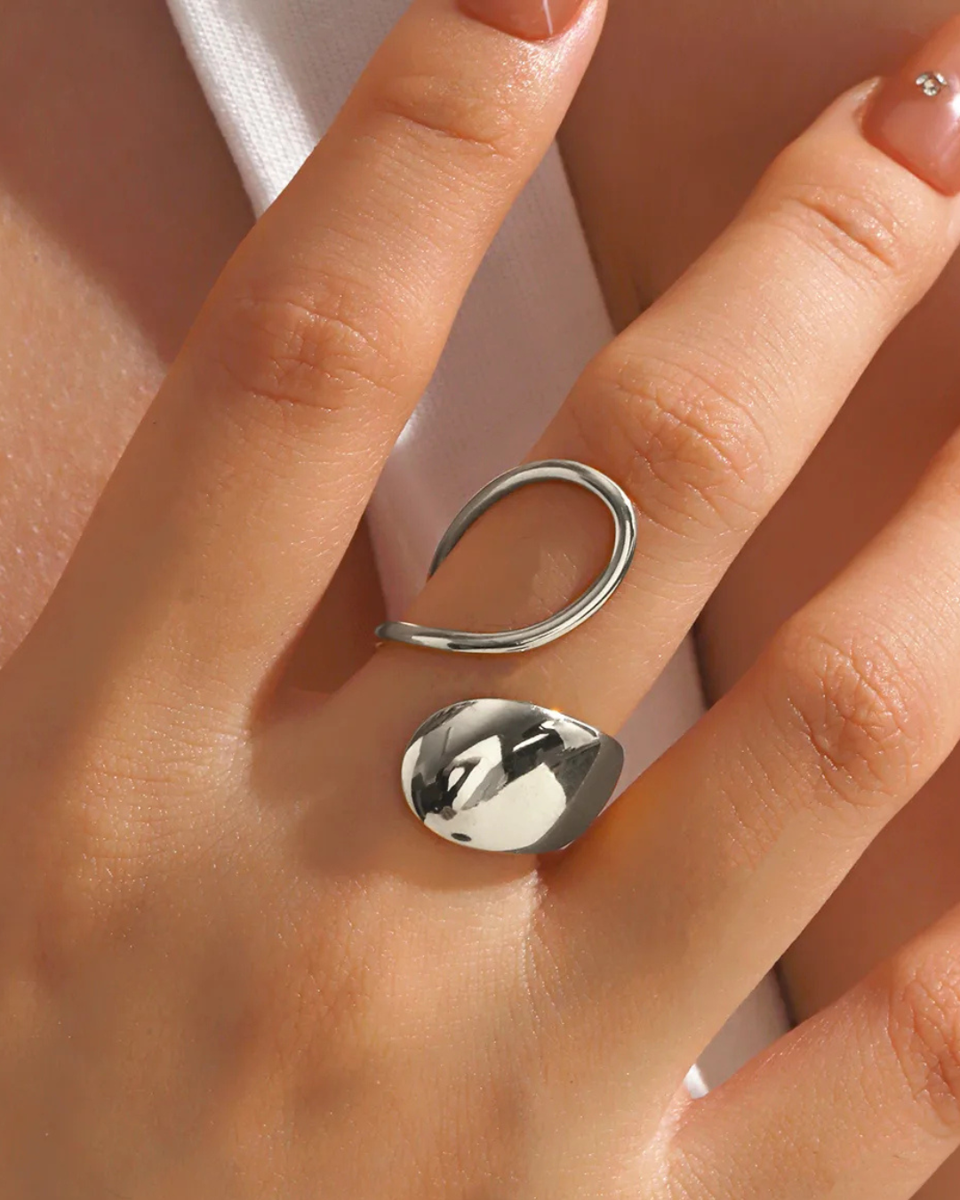 ANILLO CRISTAL SILVER