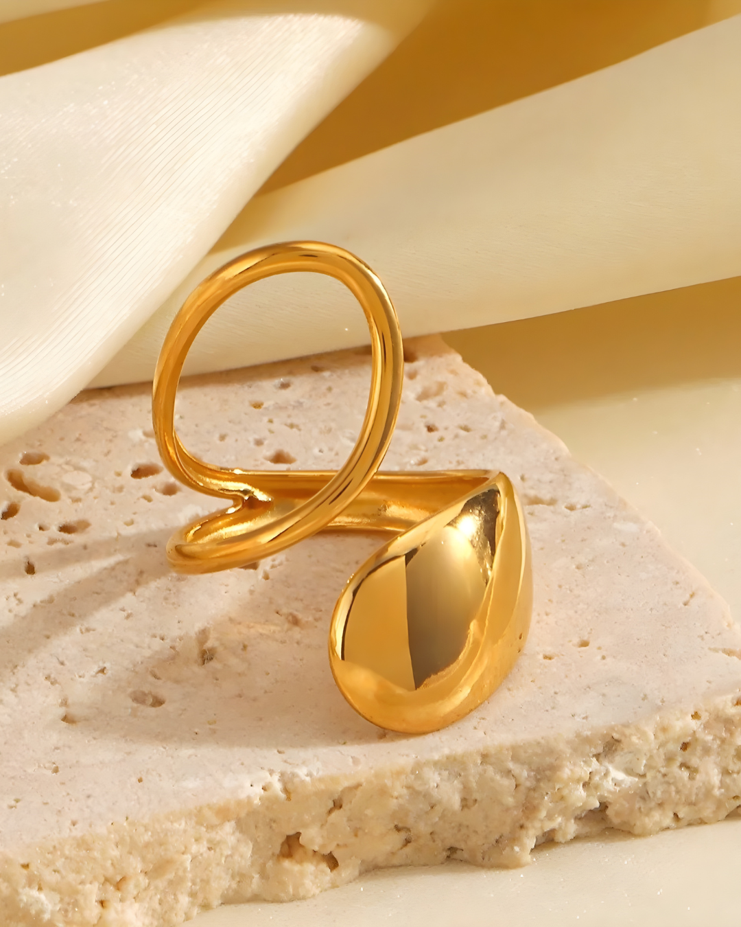 ANILLO CRISTAL GOLD