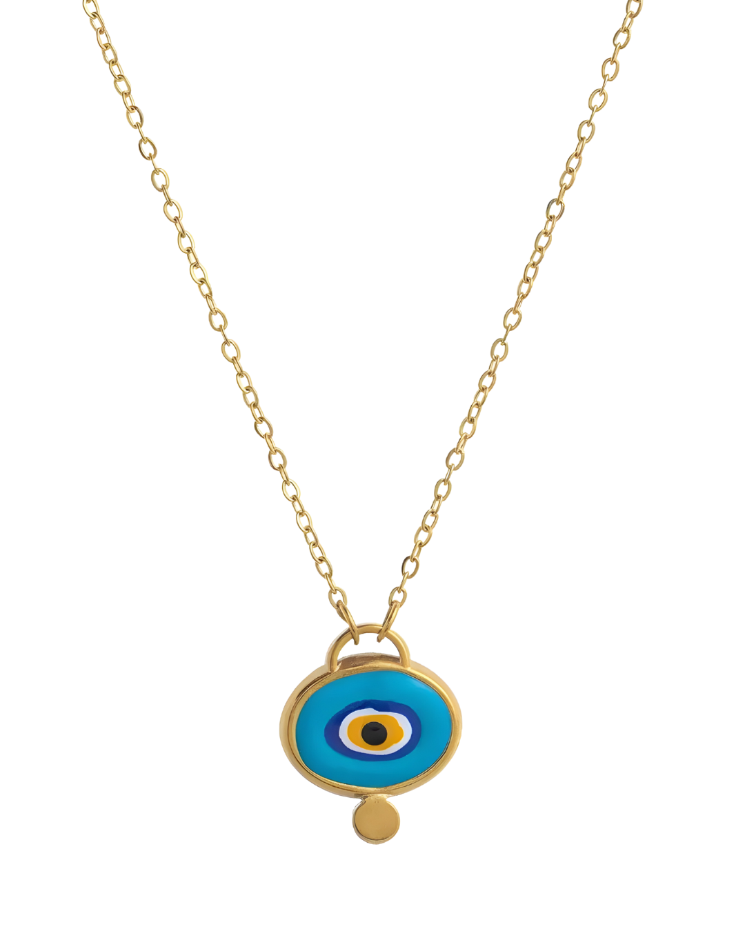 COLLAR TURKISH EYE SKY BLUE