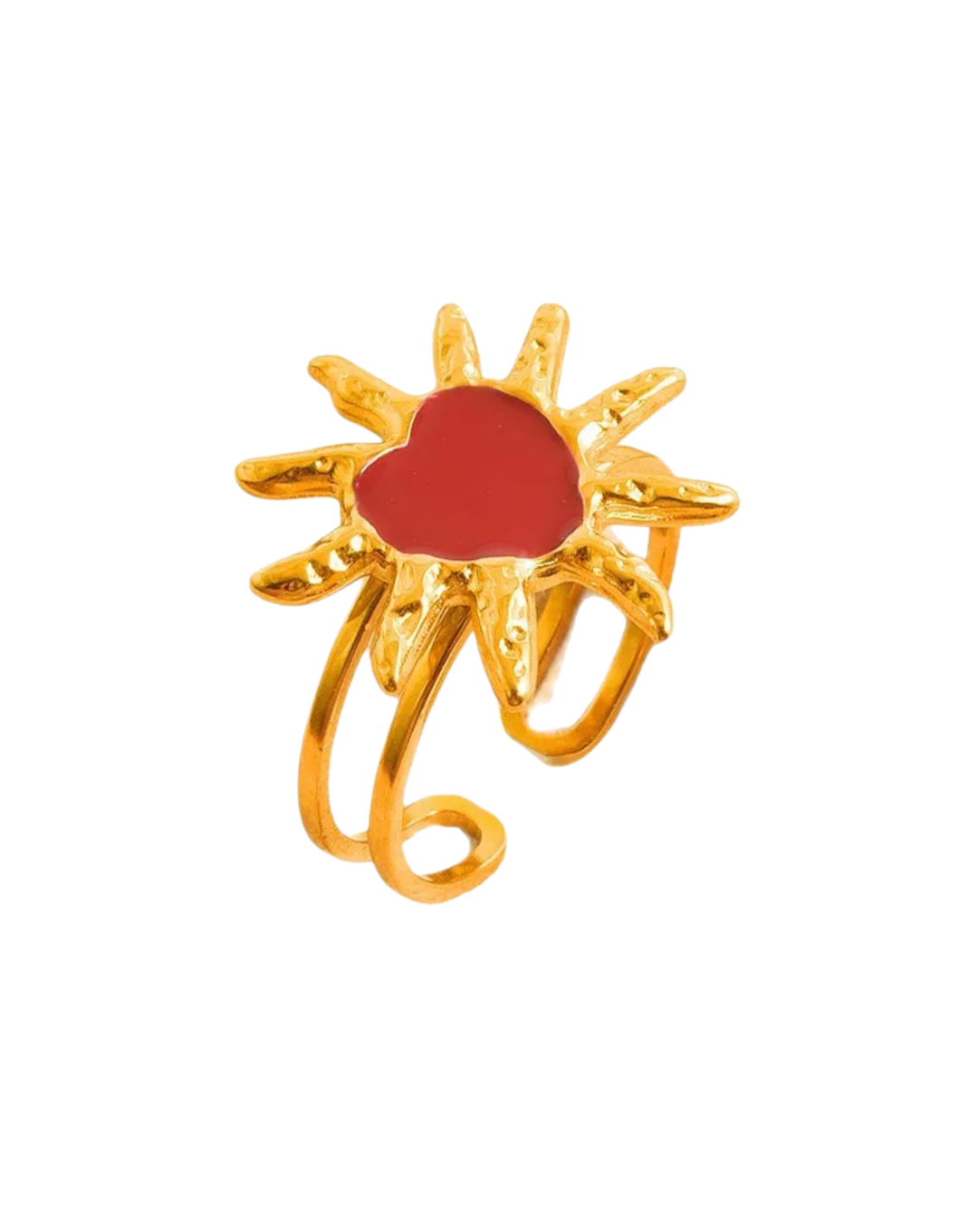 ANILLO FRIDA RED GOLD