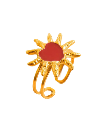 ANILLO FRIDA RED GOLD