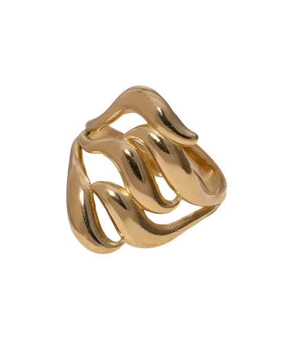 ANILLO TRENZA GOLD
