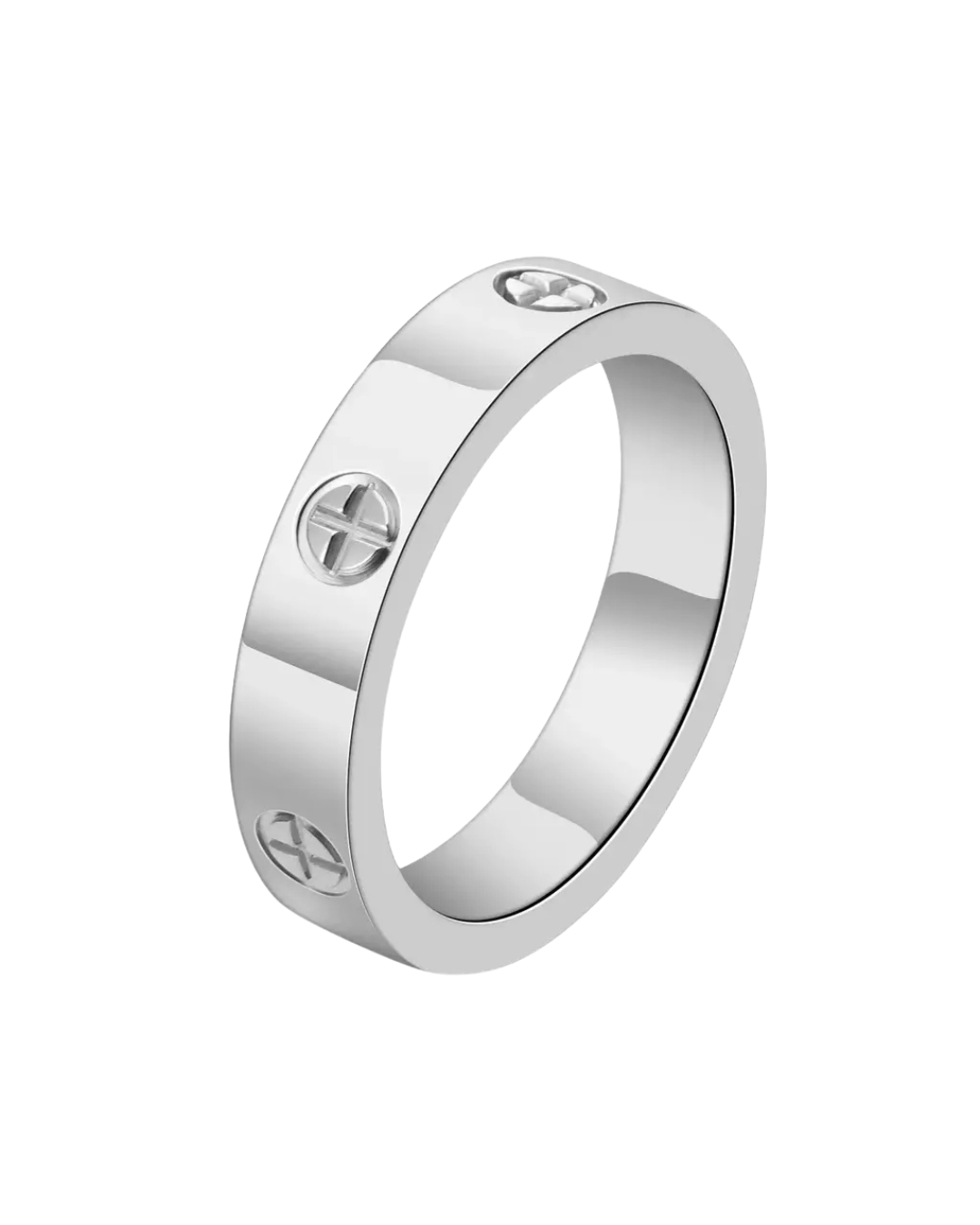 ANILLO CAMELIAS SILVER