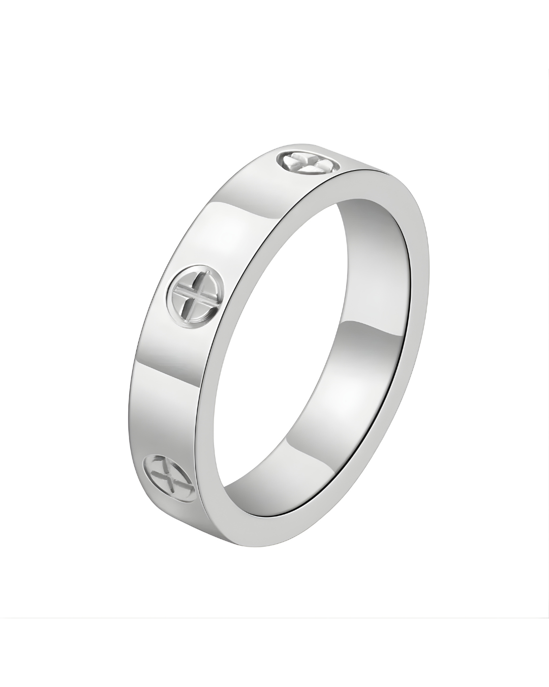 ANILLO CAMELIAS SILVER