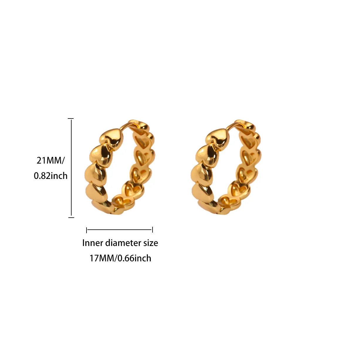 AROS HOOPS CORAZONCITOS