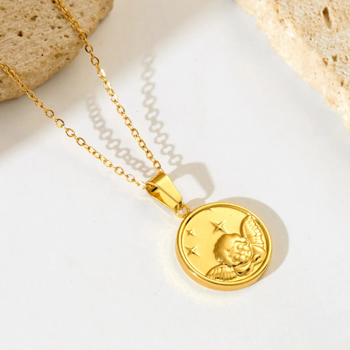 COLLAR MEDALLA ANGELITO MAGICO