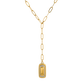 COLLAR CORBATERO LUXOR GOLD