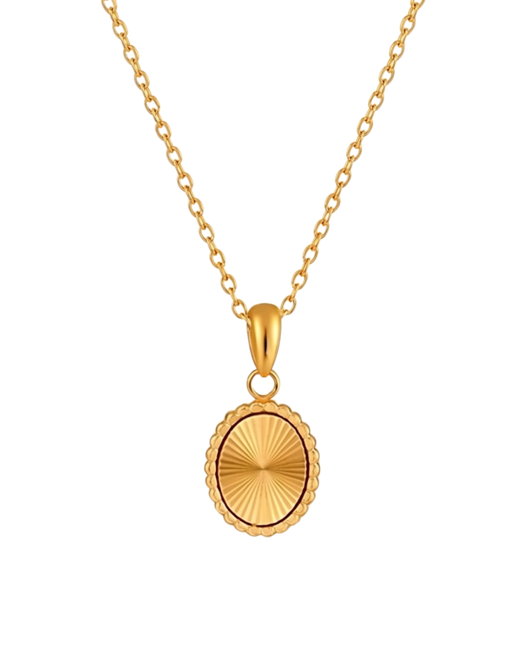 COLLAR MEDALLA DELICATESSEN GOLD