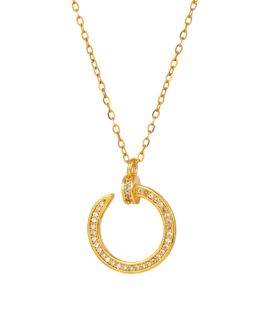 COLLAR CLAVO GOLD