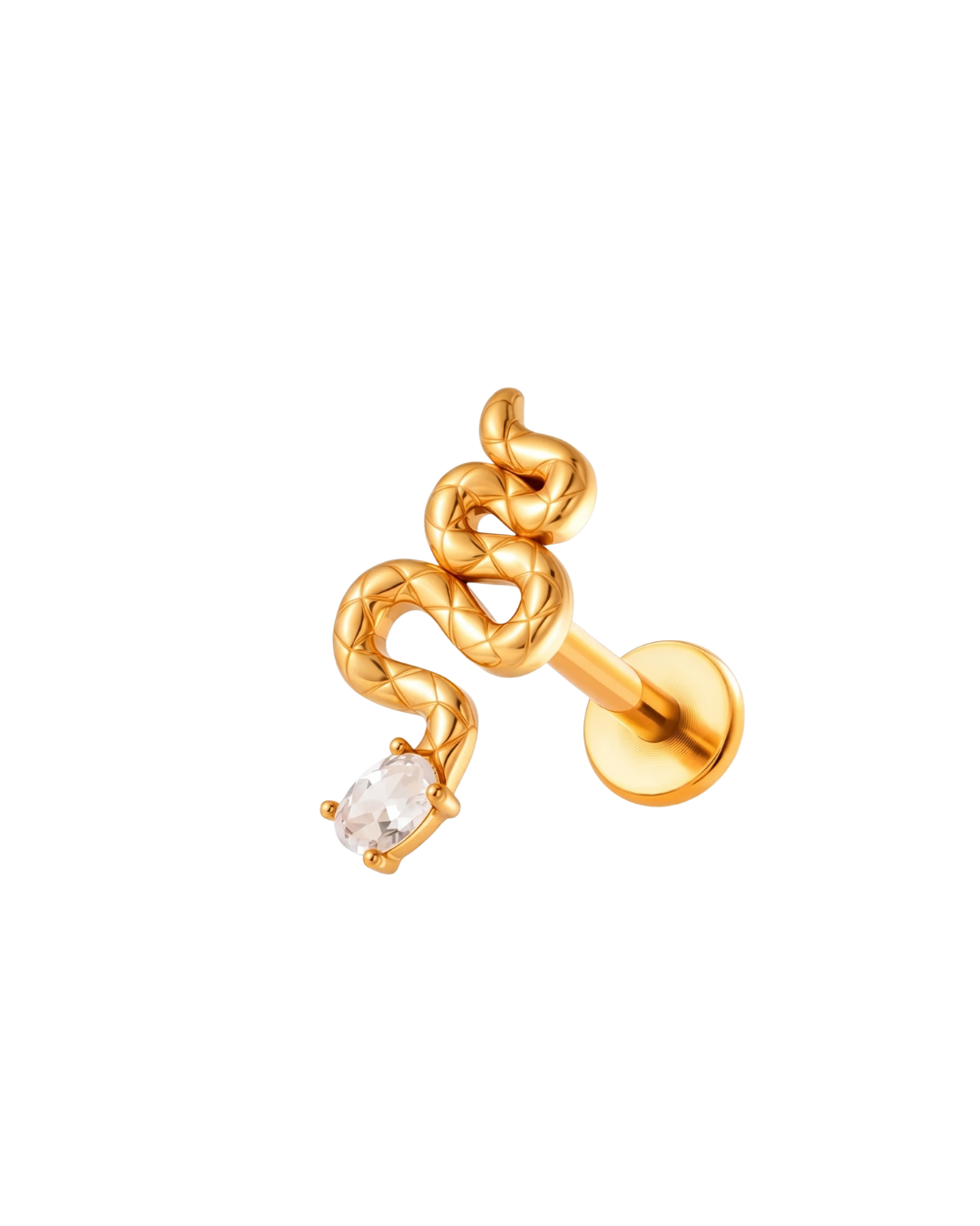 PIERCING SNAKE GOLD