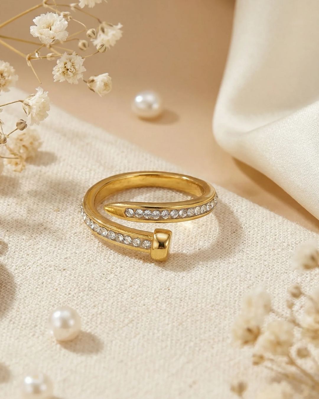ANILLO WANDA SHINY GOLD