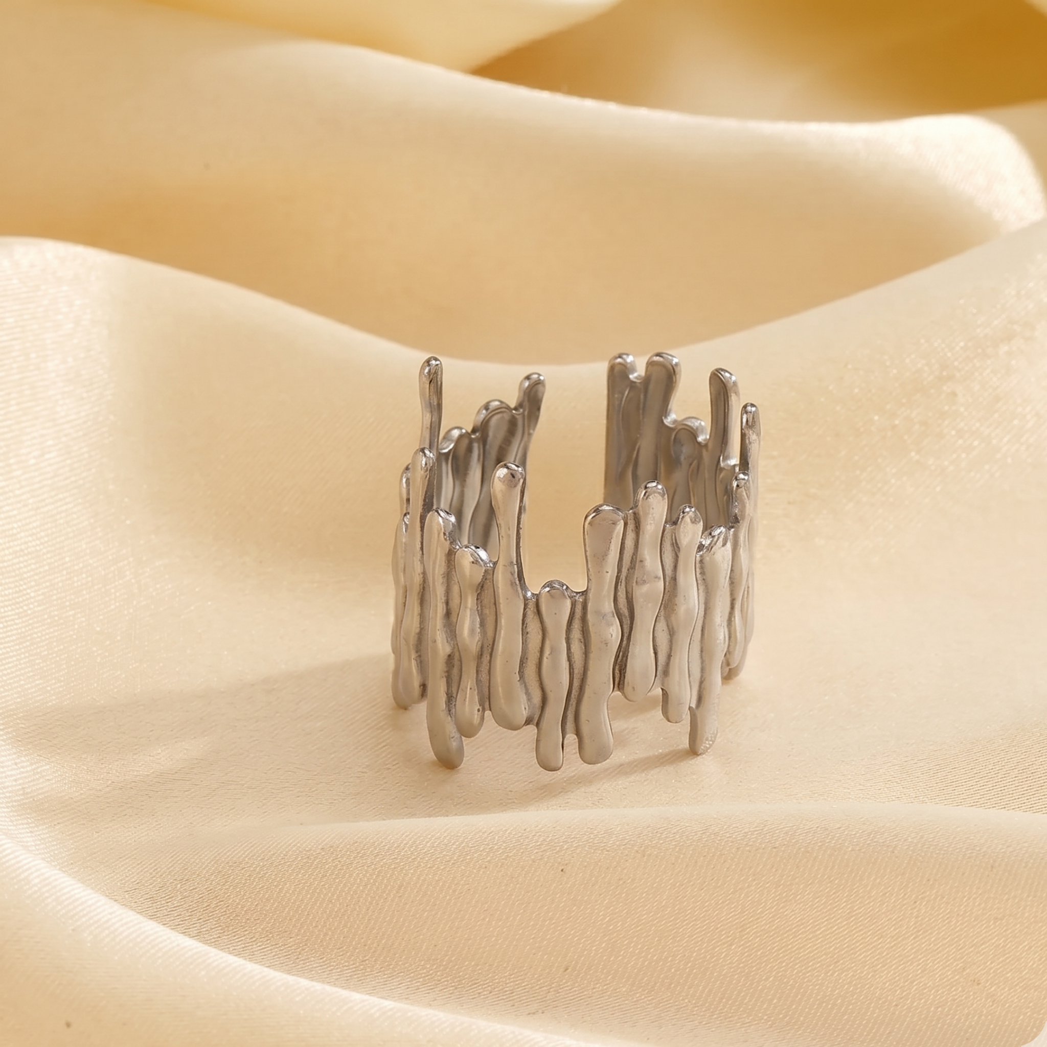 ANILLO TACUARA SILVER