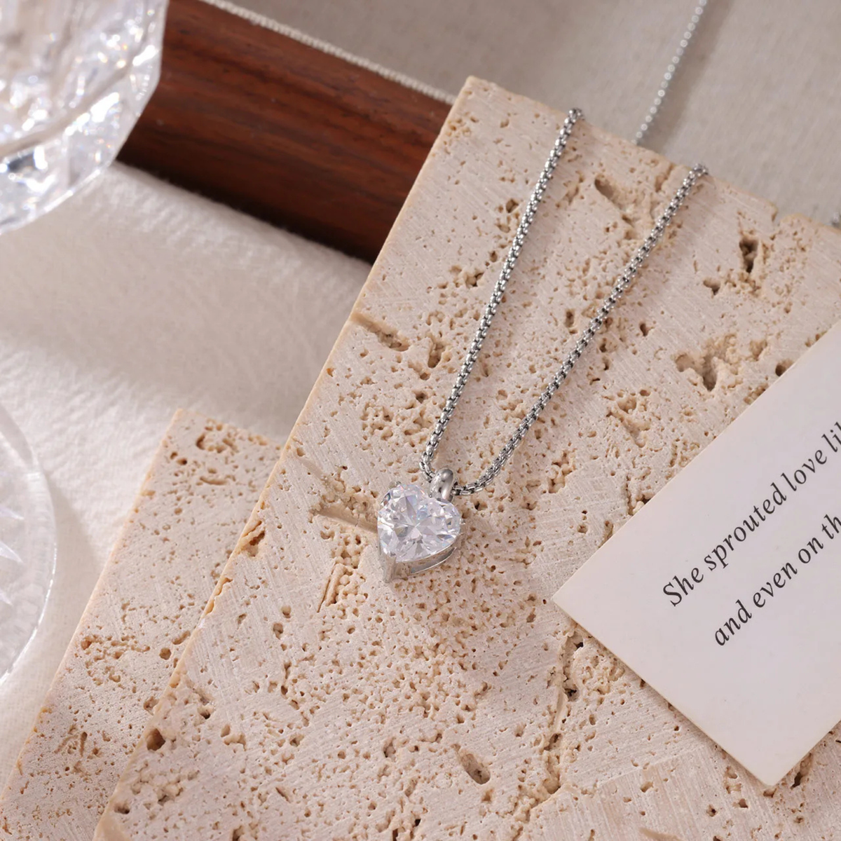 COLLAR CORAZON CHARMIE PREMIUM SILVER