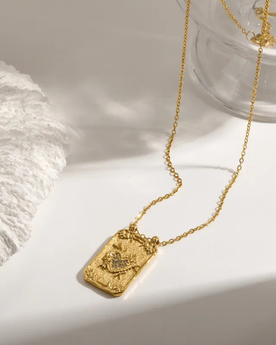 COLLAR THE LOVERS GOLD