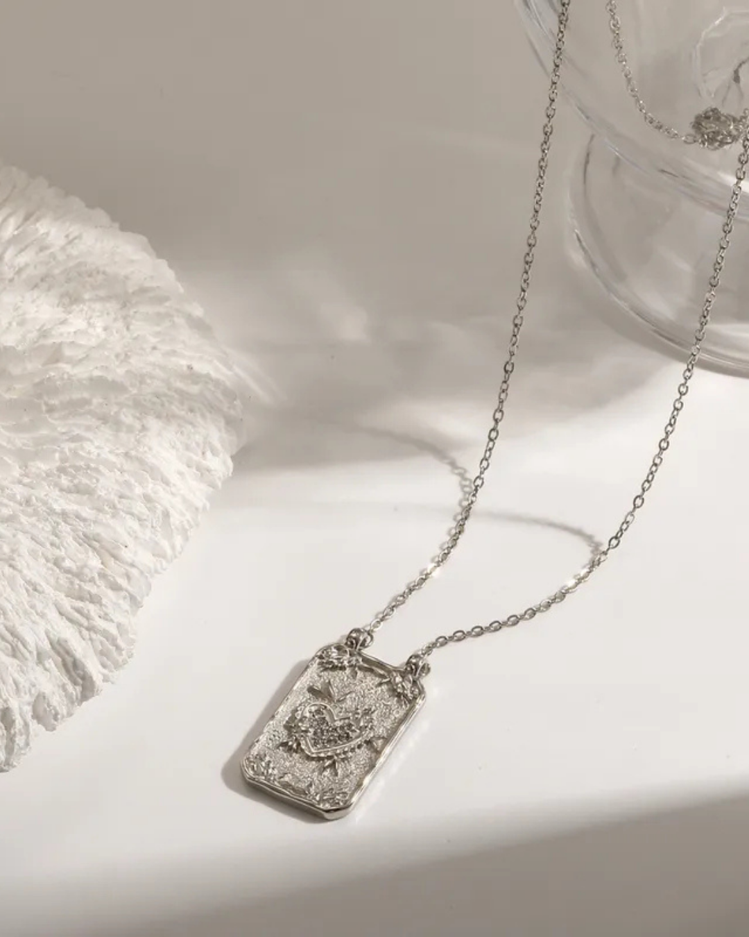 COLLAR THE LOVERS SILVER