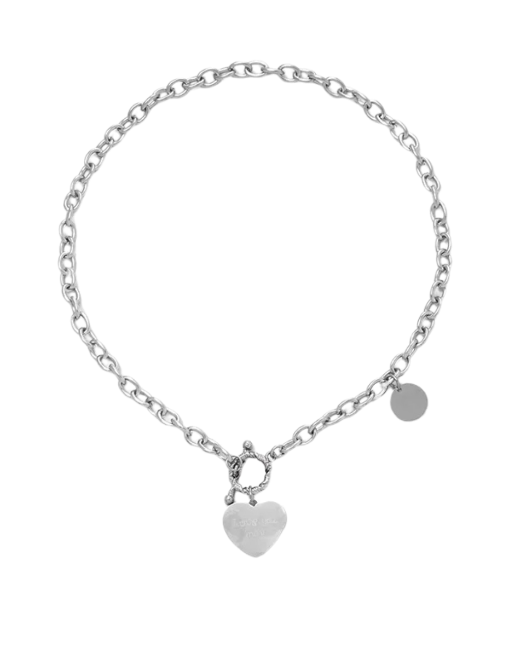 COLLAR MARINERO SILVER HEART